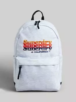 Рюкзак Superdry Graphic Montana, светло-серый меланжевый