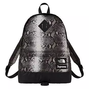 Рюкзак Supreme SS18, черный / коричнево-белый