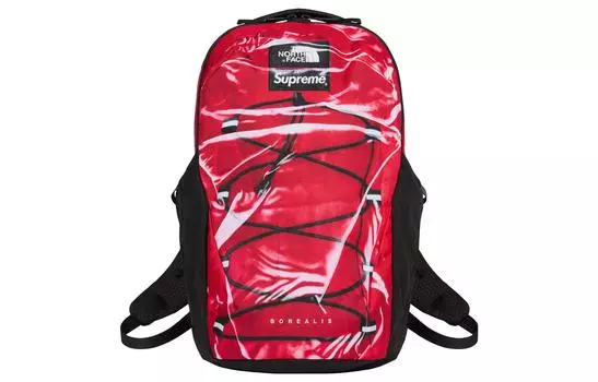 Рюкзак The North Face x Supreme, красный / черный
