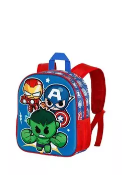 Рюкзак THE AVENGERS MINI HEROES SMALL 3D Karactermania, разноцветный