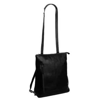 Рюкзак The Chesterfield Brand Wax Pull Up Leder 40 cm Laptopfach, черный