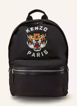 Рюкзак тигр Kenzo, черный