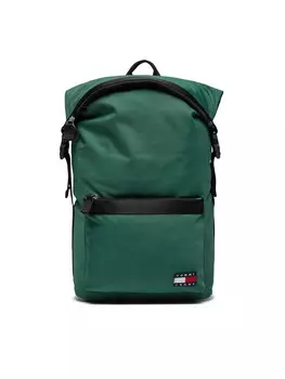 Рюкзак Tjm Daily Rolltop Backpack Tommy Jeans, зеленый