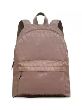 Рюкзак Toile Iconographe из технической ткани Valentino Garavani, цвет clay