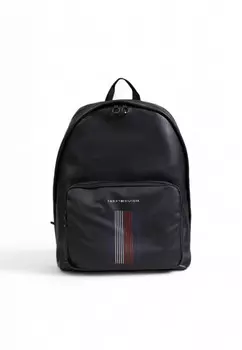 Рюкзак Tommy Hilfiger мужской с полосами, черный