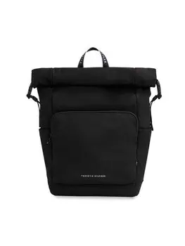 Рюкзак Tommy Hilfiger Skyline Rolltop AM0AM11921, черный