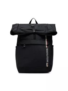 Рюкзак Tommy Hilfiger Th Monotype Rolltop Backpack AM0AM11792, темно-синий