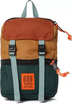 Рюкзак Topo Designs Rover Pack Micro, цвет Khaki/Forest 1