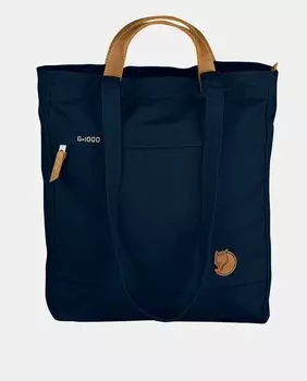 Рюкзак Totepack No. 1 серого темно-синего цвета на молнии Fjllrven, темно-синий