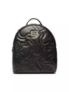 Рюкзак Tous с логотипом и тиснением, черный