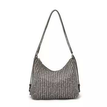 Рюкзак-трансформер Mellow World Alvin с двумя отделениями на плече, серый