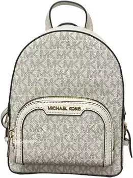 Рюкзак-трансформер Michael Kors Jaycee XS Mini MK Signature Crossbody (Светлый кремовый)