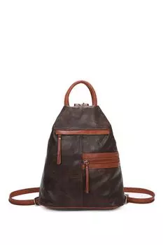 Рюкзак-трансформер Mira из искусственной кожи Fontanella Fashion, коричневый