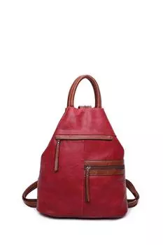 Рюкзак-трансформер Mira из искусственной кожи Fontanella Fashion, красный