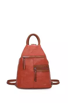 Рюкзак-трансформер Mira из искусственной кожи Fontanella Fashion, оранжевый