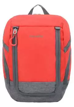 Рюкзак Travelite, цвет red/grey