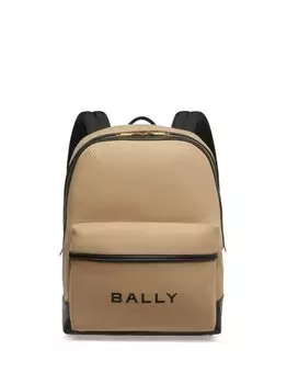 Рюкзак Treck с логотипом Bally, бежевый