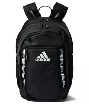 Рюкзак Unisex adidas Excel 6 Backpack, цвет Black/White 3-Stripes Webbing
