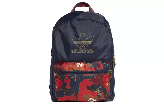 Рюкзак унисекс adidas originals, College navy blue/gold metallic