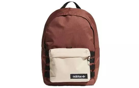 Рюкзак унисекс adidas originals, Color blocking/brown