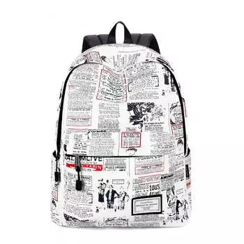 Рюкзак унисекс Bansusu, Журнал на английском языке