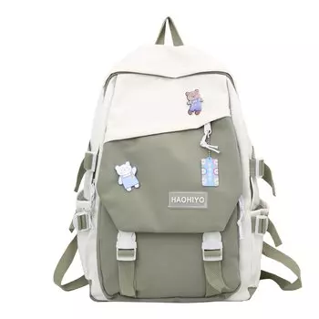 Рюкзак унисекс Banyanu, Фиолетовый + значок