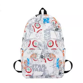 Рюкзак унисекс Barang Balang, Синий с белыми буквами