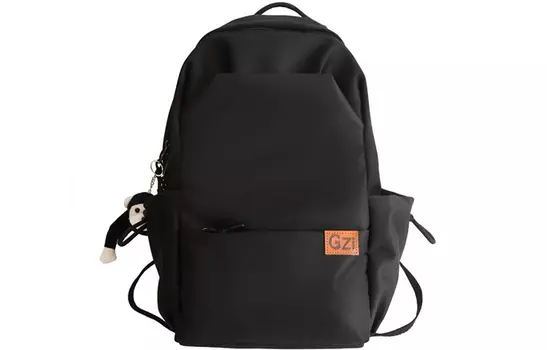 Рюкзак унисекс Bseleon, Красный с подвеской