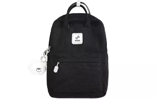 Рюкзак унисекс Bseleon, Светло-розовый с подвеской