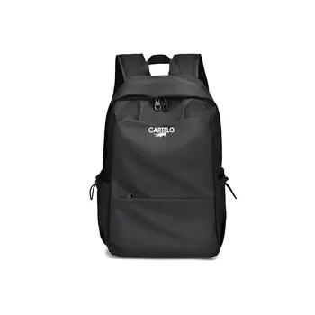 Рюкзак унисекс Cartelo/Catilla из крокодиловой кожи, Черный