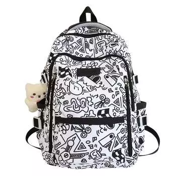 Рюкзак унисекс Deli Bear, Красный