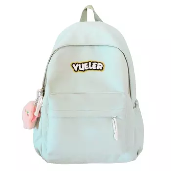 Рюкзак унисекс Deli Bear, Красный с подвеской