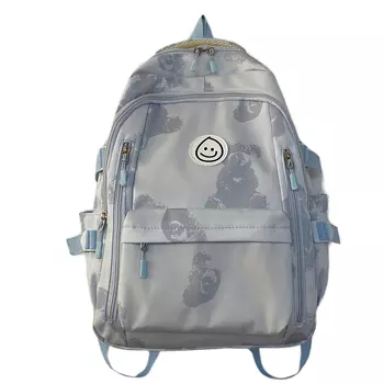 Рюкзак унисекс Goblin Sharks 1759, Блокировка белого и синего цвета