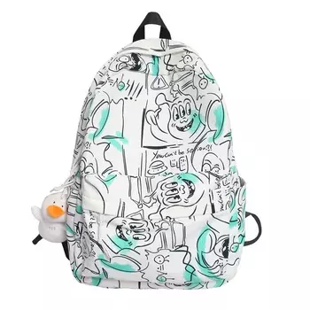 Рюкзак унисекс Letoo, Серое граффити