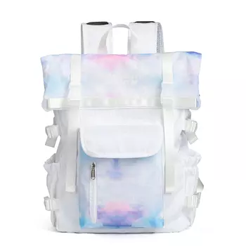 Рюкзак унисекс LOVERPUSS, Блестящий белый