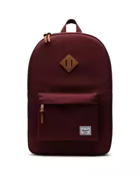 Рюкзак унисекс объемом 21 л из темно-бордовой комбинированной ткани Herschel, цвет Granate