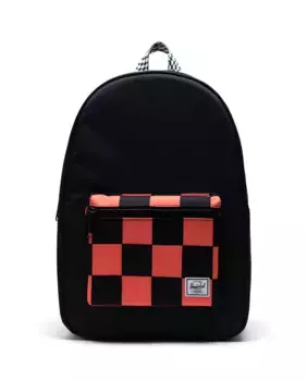 Рюкзак унисекс объемом 23 л из черной ткани Herschel, черный