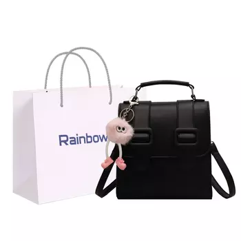 Рюкзак унисекс Rainbow Girl, Черный