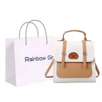 Рюкзак унисекс Rainbow Girl, Хаки