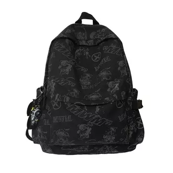 Рюкзак унисекс Resnonverba, Черный медведь