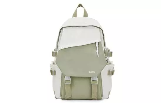 Рюкзак унисекс RIOREX, Черно-белый + кулон-кукла-корова