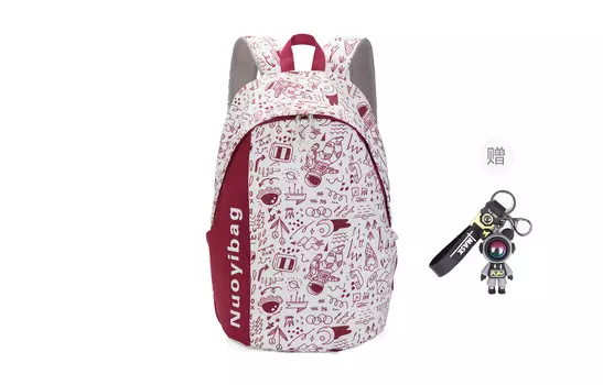 Рюкзак унисекс Taki, Красный