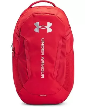 Рюкзак Unisex Under Armour Hustle 6.0 Backpack, цвет Red/Red/Metallic Silver
