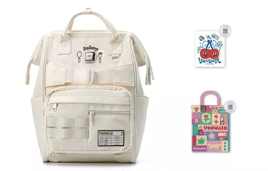 Рюкзак унисекс VANWALK, Милый черный