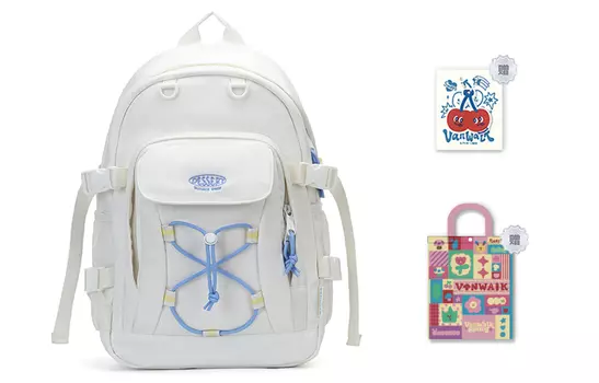 Рюкзак унисекс VANWALK, Торт с морской солью синий