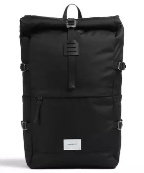 Рюкзак Urban Outdoor Bernt Rolltop 13 дюймов из переработанного полиэстера рипстоп Sandqvist, черный