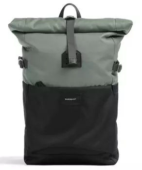 Рюкзак Urban Outdoor Ilon Rolltop 13 дюймов из переработанного полиэстера рипстоп Sandqvist, черный