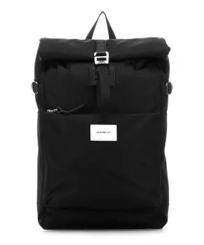 Рюкзак Urban Outdoor Ilon Rolltop 13 дюймов из переработанного полиэстера рипстоп Sandqvist, черный