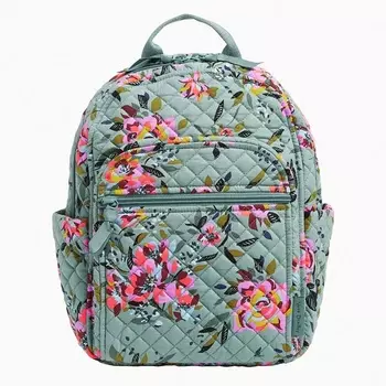 Рюкзак Vera Bradley Cotton Small Women's, бирюзовый/мультиколор