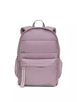 Рюкзак Victoria's Secret Pink Quilted Puffer, сиреневый